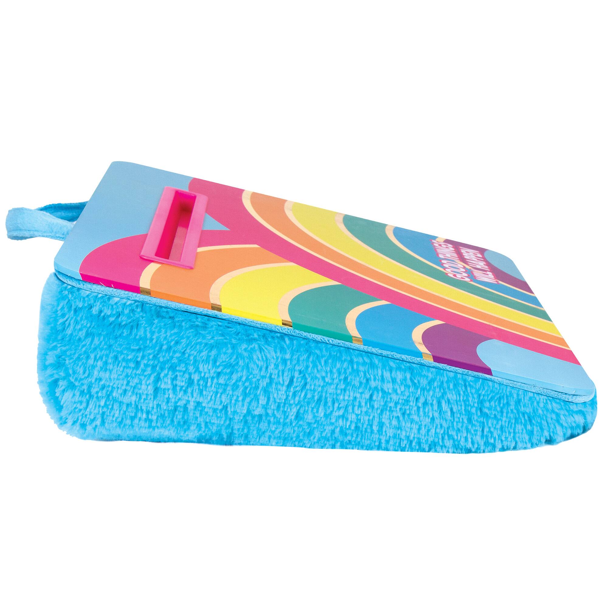 Make It Real™ 3C4G Blue Rainbow Bright Lap Desk